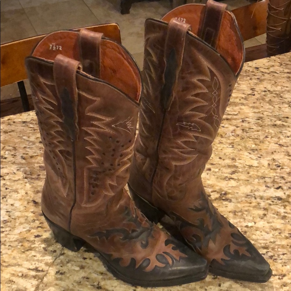 Ladies Dan Post Cowboy Boots